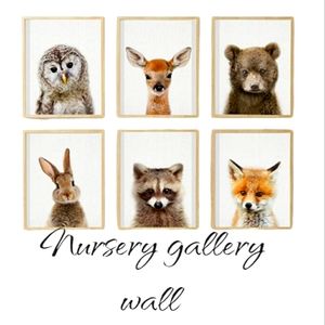 Baby Animal Canvas prints 12×16